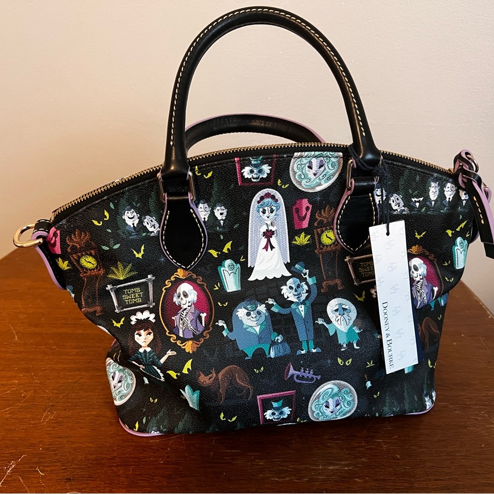 Disney Dooney & Bourke Haunted Mansion Satchel NWT